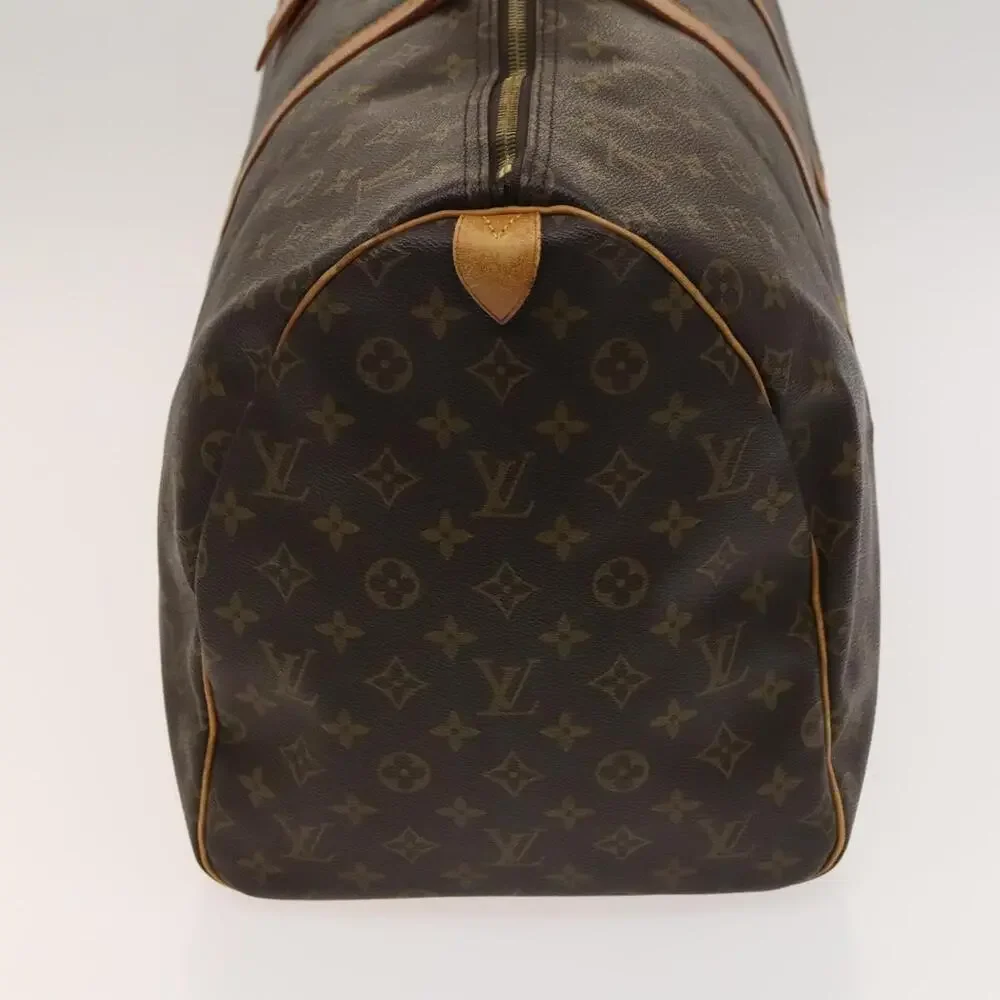 LOUIS VUITTON Monogram Keepall 55 Boston Bag M41424
